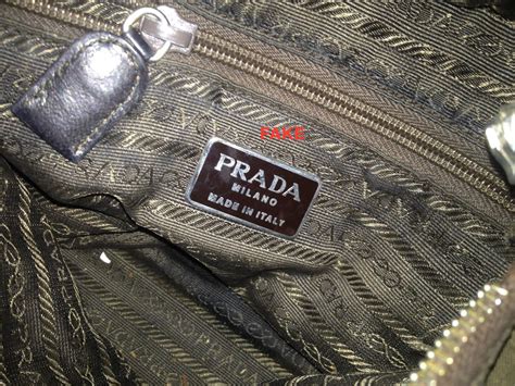 how can you tell a fake from real prada purse|Prada authenticity check.